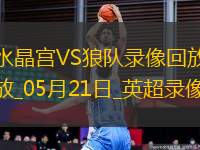 英超第37轮水晶宫4-2狼队